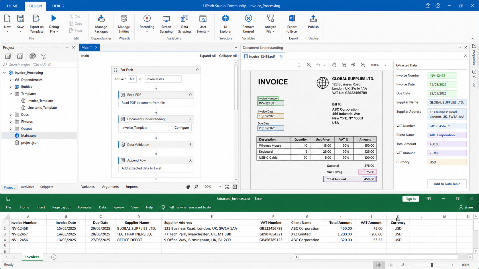Project 03 after — RPA workflow